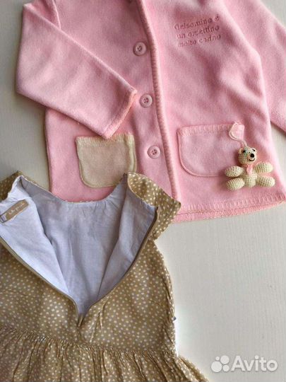 Одежда для девочки 6-9 месяцев