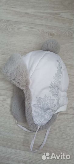 Шапка зимняя для девочки 50 52