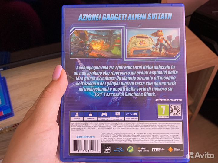 Игры для приставок ps4 Ratchet and Clank