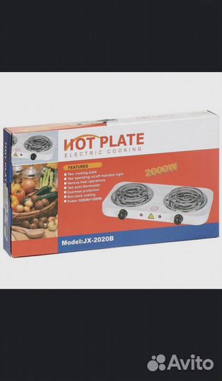 Плита электрическая настольная, новая