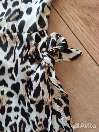 Леопардовый комбинезон, 42 размера