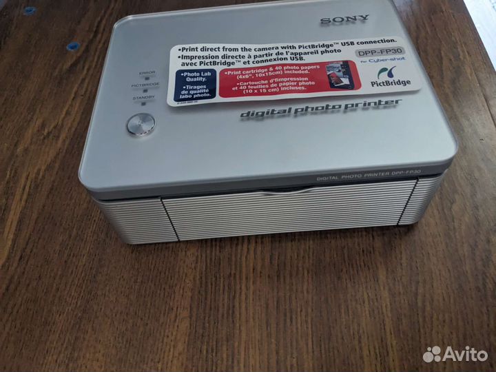 Принтер для печати фотографий Sony
