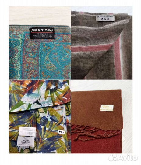 Шарфы/Палантины Шёлк/Шерсть/Хлопок