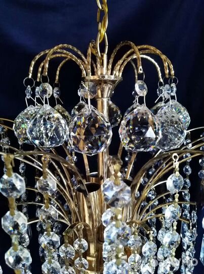 Люстра хрустальная