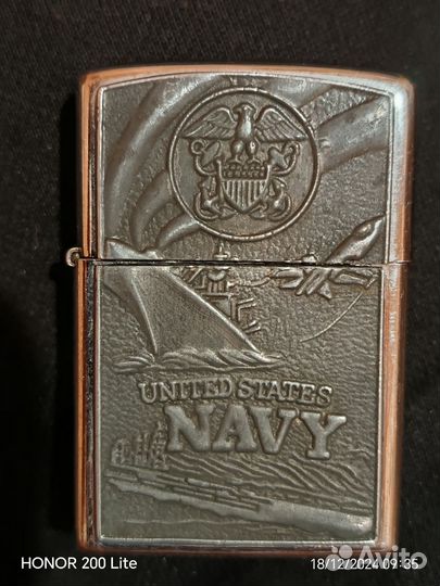 Зажигалка бензиновая zippo