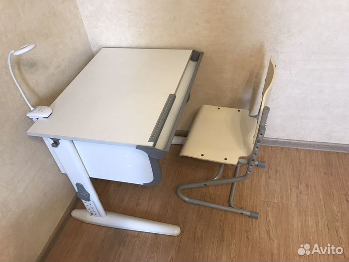 Растущая парта и стул дэми