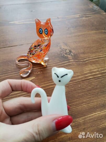 Коты Муранское стекло. Венеция