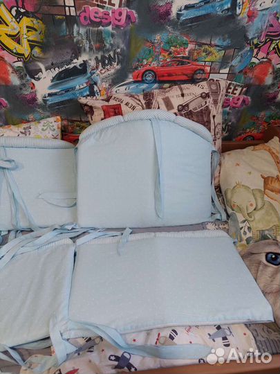 Бортики в кроватку