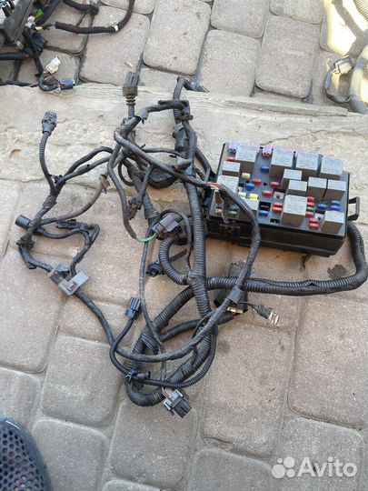 Подкапотная проводка kia spectra