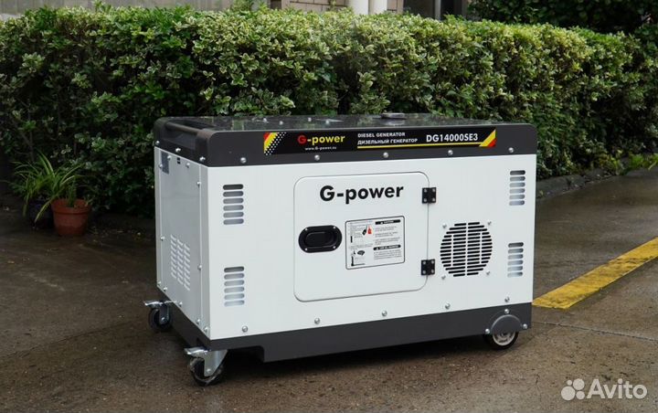 Дизельный генератор 12 kW g-power