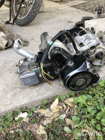 Двигатель на мопед альфа 110