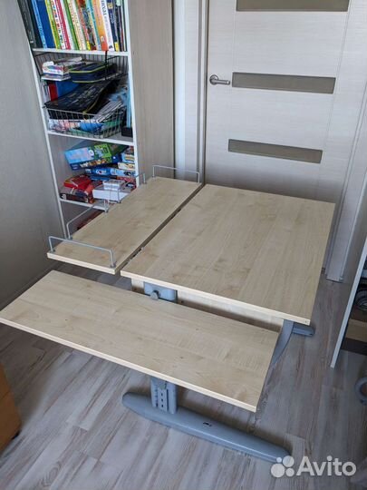 Растущая парта и стул бу