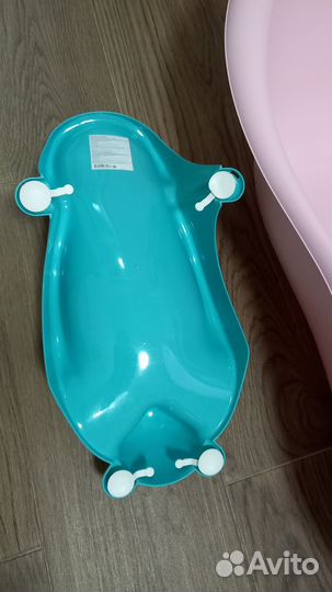 Детская ванночка для купания с горкой