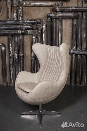 Кресло-яйцо Red Egg Rotating