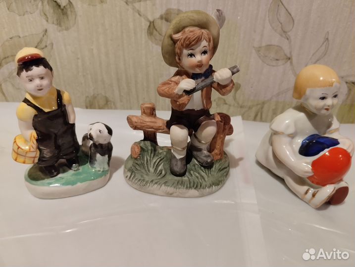Фарфоровые статуэтки времён СССР миниатюры