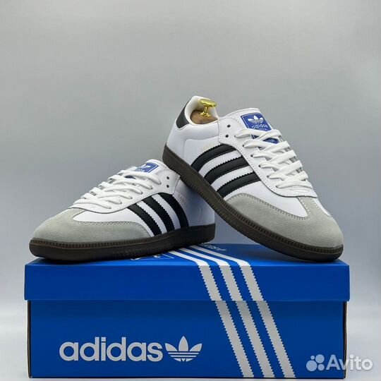 Элегантные Adidas Samba White обувь