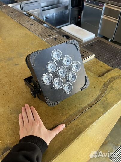 Прожектор LED PAR 9x18w световой DMX