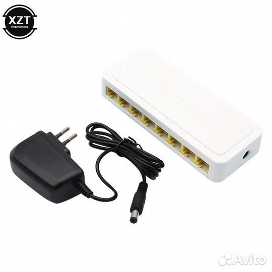 Сетевой коммутатор на 8 портов