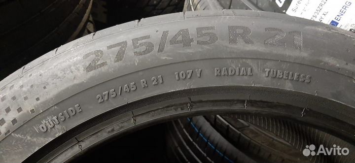 Continental ContiSportContact 6 SUV 275/45 R21 и 315/40 R21 111Y