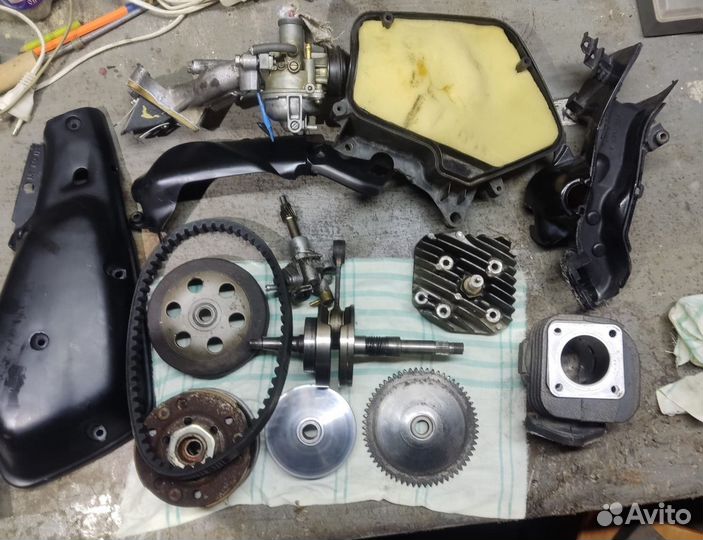 Honda dio AF34/35 разбор