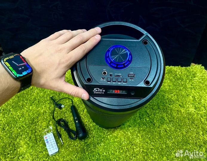 Портативная блютуз колонка Новая