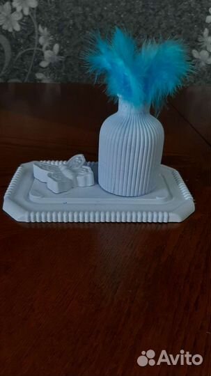 Кашпо из гипса