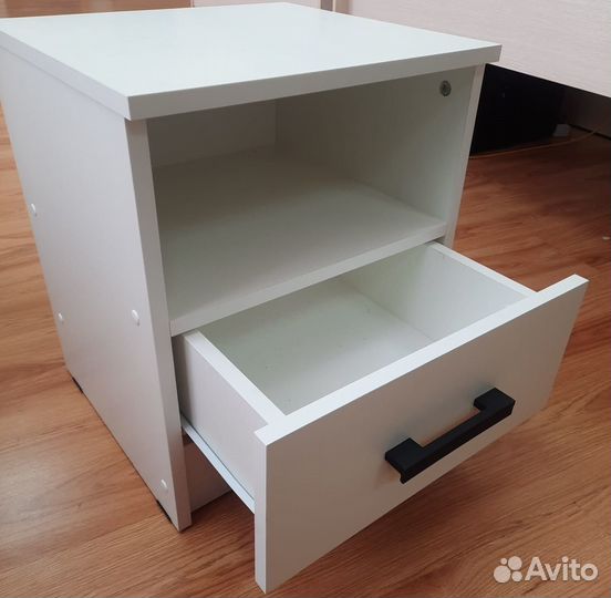 Тумба прикроватная эко Белый