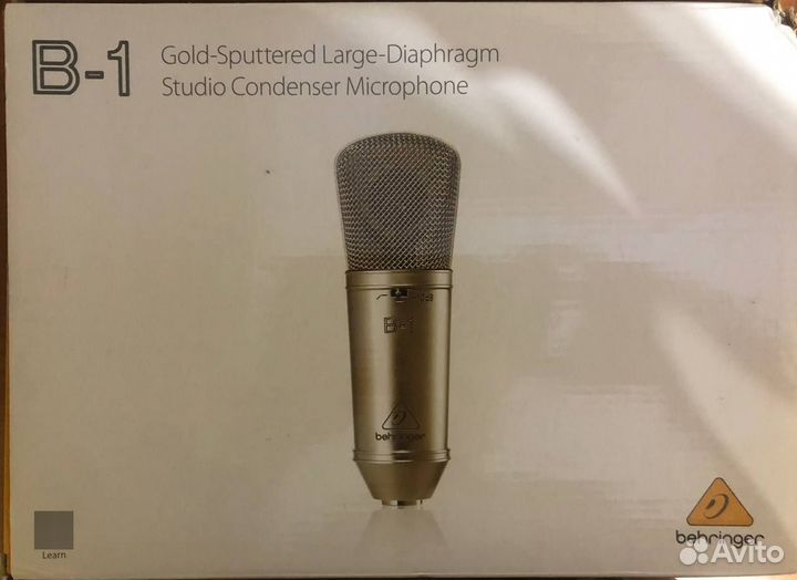 Behringer B-1 (Студийный конденсаторный микрофон)