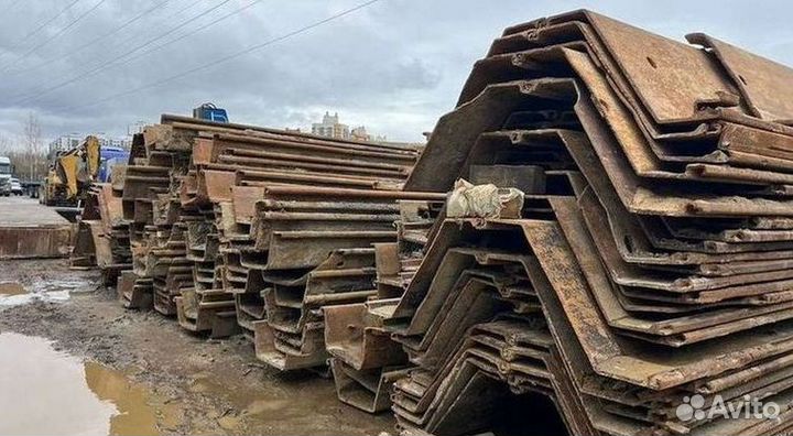 Шпунт Ларсена / аренда погружение шпунта