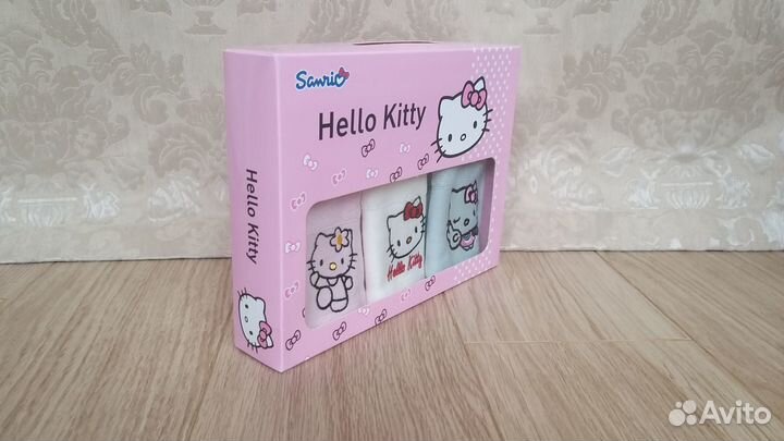 Подарочный набор детских полотенец Hello Kitty