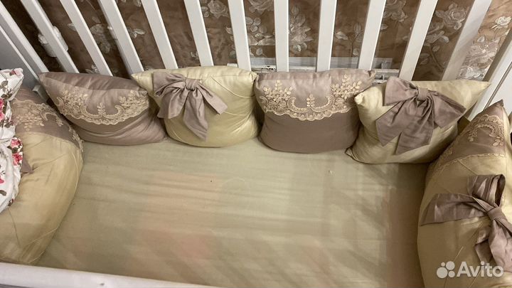 Бортики в детскую кроватку