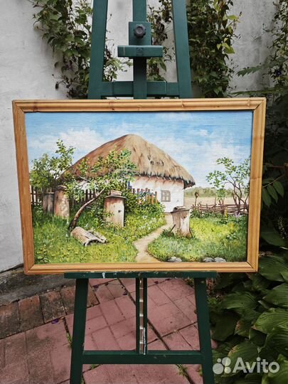 Картина маслом живопись пейзаж