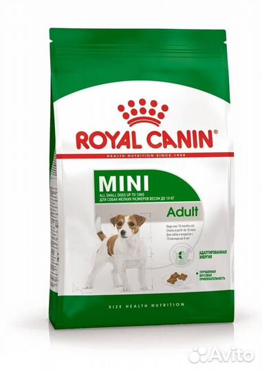 Корм для собак мелких пород Royal Canin Mini, 8 кг