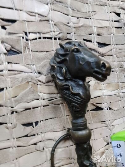 Рожок обувной бронза тяжёлый традиционный