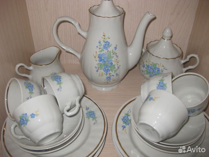 Сервиз кофейный новый фарфор