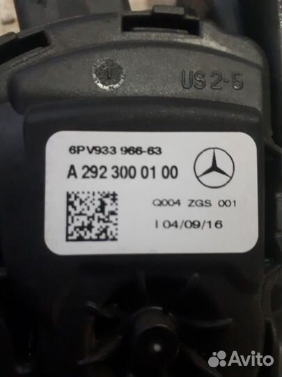 Педаль газа мерседес GLS 166