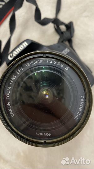 Зеркальный фотоаппарат canon