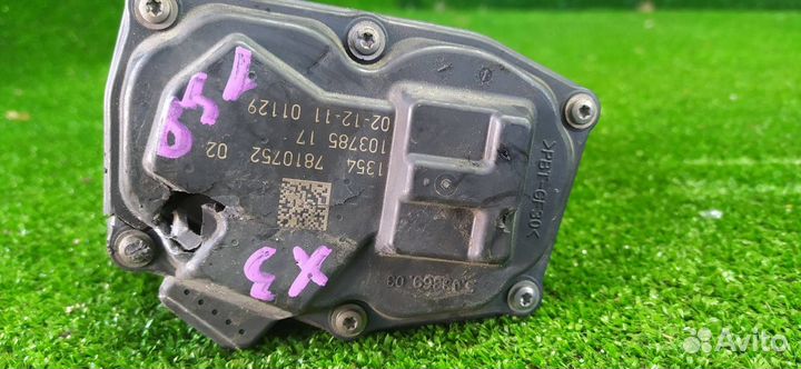 Дроссельная заслонка Bmw X3 F25 N47D20C 2012