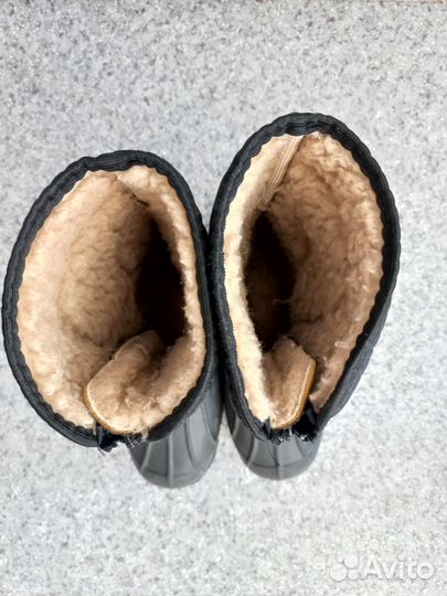 Сапоги утепленные 34-35