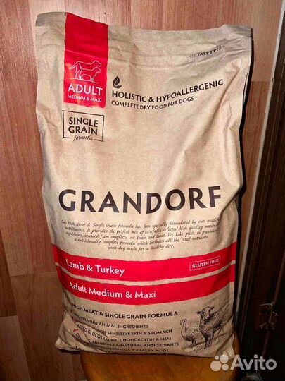 Корм для собак Grandorf, 10кг