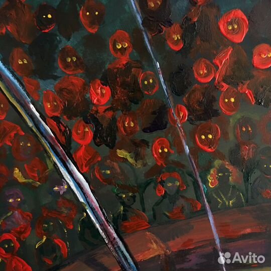 Картина абстракция