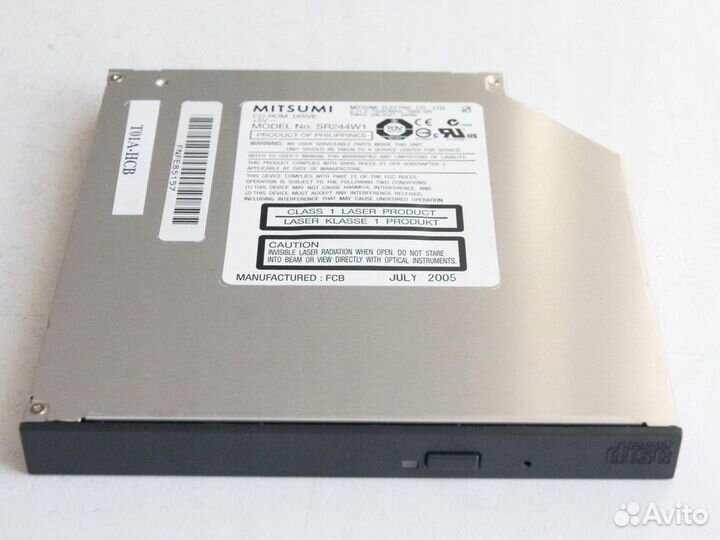 Дисковод привод Mitsumi SR244W1 24X Slim CD Drive