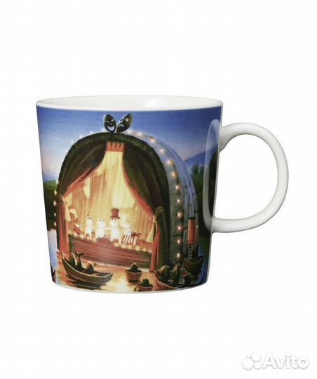 Кружка «Золотой хвост» Arabia moomin Муми-тролли