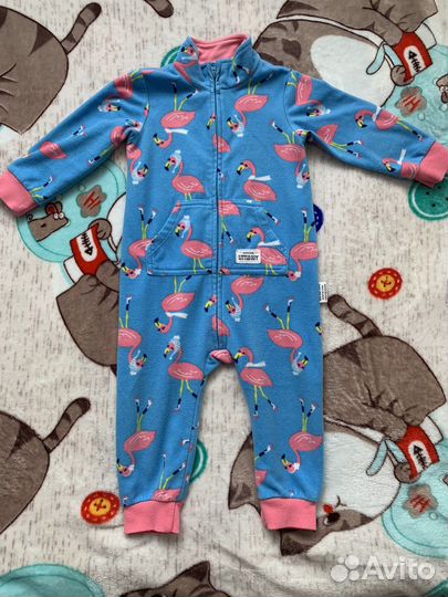 Флисовый комбинезон 86 92