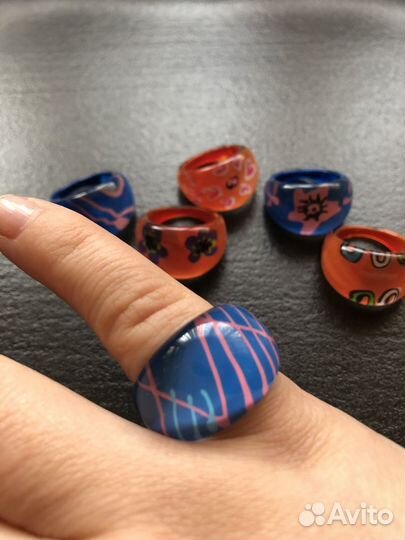 Набор детских колечек