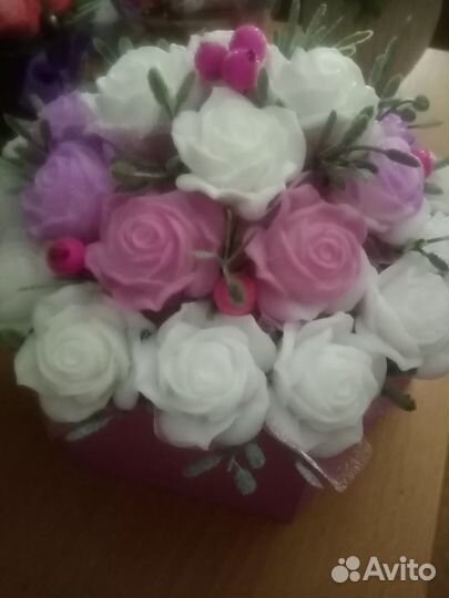 Букеты из мыла ручной работы