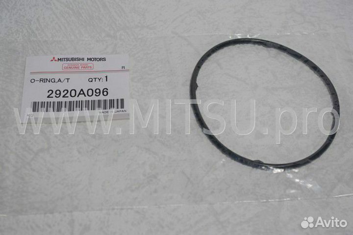 Кольцо уплотнительное фильтра mitsubishi 2920A096