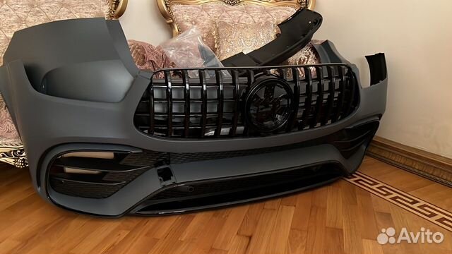 Передний бампер на mercedes 6.3 gle 167 x167