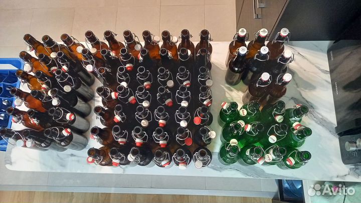 Бутылка с бугельной пробкой 0,5