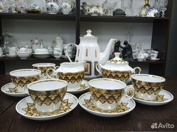 Сервиз. Фарфор. ссср. Рига